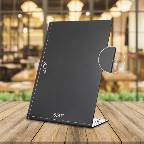 Small Tabletop Chalkboard Sign 6x8 inch Mini Tabletop Chalkboard Sign Small Blackboard with Stand Chalkboard Stand Table Black Table Menu Stand Table Top Chalk Board Table Top Chalk Easel