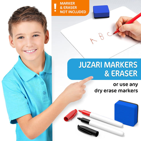 10 Pack Mini Dry Erase Board Lapboard 9x12 Inch Small Dry Erase White Board for Kids Students Classroom Home and Office Work Portable Student Mini Whiteboards 9 x 12 Inch