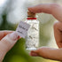 Tiny Magical Message in a Bottle Gift Idea Classy Inspirational Gifts for Him and Her Unique Presents for Women and Men (White Dandelion Make a Wish Gift Bottle)