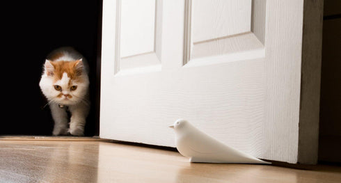 Qualy Dove Door Stopper White