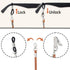 Eyeglasses Holder Strap Cord PREMIUM ECO LEATHER Eyeglasses String Holder Chain Necklace Glasses Cord Lanyard Eyeglass Retainer