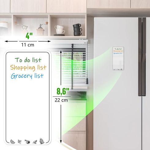 Magnetic Grocery List for Fridge Dry Erase Small Grocery Shopping List Magnet Grocery List for Refrigerator Erasable Refrigerator Grocery List Magnet Dry Erase Small Magnetic Whiteboard Sheet