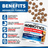 Probiotics for Dogs and Digestive Enzymes 170 Dog Probiotics Chews Pet Fiber Supplement Anti Diarrhea Upset Stomach & Gas Relief Constipation Canine Prebiotic Gut Health Treats USA Made
