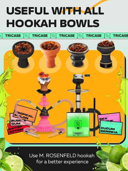 Hookah Flavors Cucumberito Hookah Flavor Herbal 1 pouch Hookah Tobacco Free Molasses & Nicotine Free (1 Count)