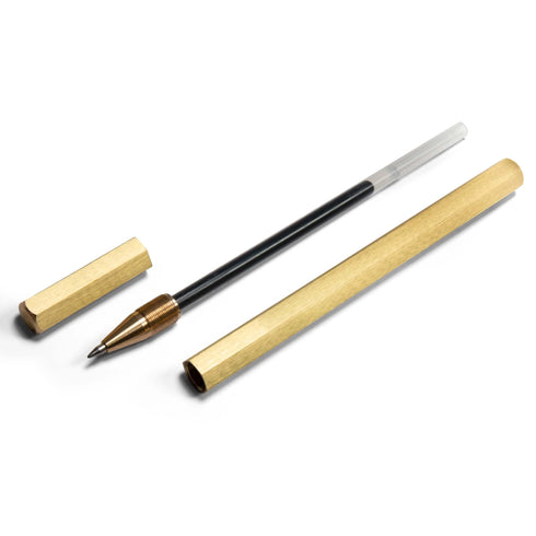 2nd Amen EDC Roller Ball Black Gel Ink for Brass Pen (Pack of 5)