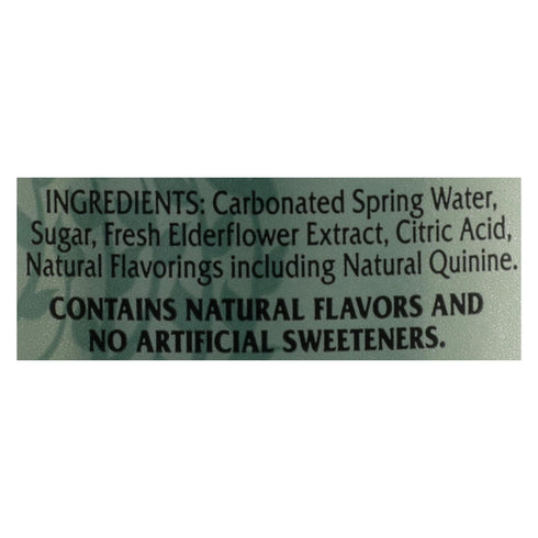 Fever - Tree Elderflower Tonic Water - Tonic Water - Case Of 8 - 16.9 Fl Oz.