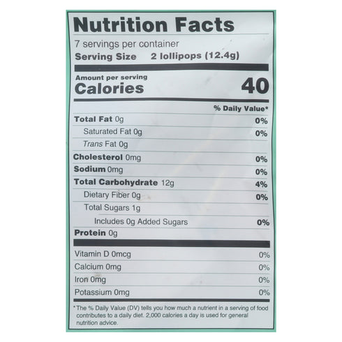 Smartsweets - Lollipops Wtrmln Rasp - Cs Of 10-3 Oz