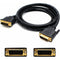 AddOn 10ft DVI-D Male to Male Black Cable