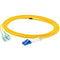 AddOn 7m ASC (Male) to LC (Male) Yellow OS1 Duplex Fiber OFNR (Riser-Rated) Patch Cable